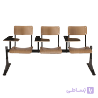 صندلی دانشجویی MDF سه نفره شیدکو