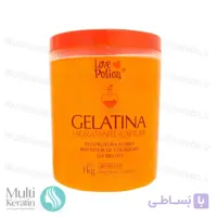 ژلاتین مو لاوپوشن نارنجی ا Orange hair gelatin Love Potion