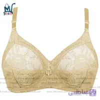 سوتین زنانه پانیذ p 66324 کرم