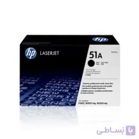 کارتریج لیزری اچ پی 51A مشکی ا HP 51A Black LaserJet Toner Cartridge