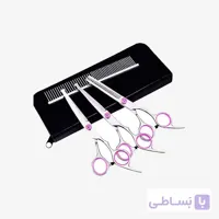 مجموعه قیچی نظافت سگ و گربه خانگی ORiTi ست 4 تایی