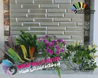 دیوار پوش فومی پشت چسبدار ایرانی طرح شمشه نقره ای