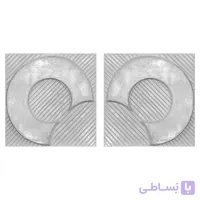 دیوارپوش تندیس و پیکره شهریار مدل امای کد W1010 14 بسته 2 عددی