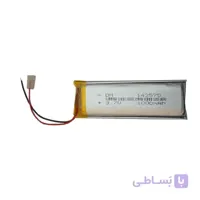 باتری لیتیوم پلیمر 3.7 ولت 1000میلی آمپر 142575