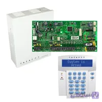 کنترل پنل SP6000 به همراه کی پد K32LX همراه ریموت REM1 پارادوکس + جعبه فلزی
