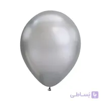 بادکنک کروم نقره ای (بسته ای)