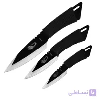 چاقوی پرتابی سه تکه طرح عقرب مدل 225577