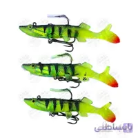 لور ماهی ژله ای ماهیگیری Luckg Bait مجموعه 3 عددی مدل 903