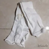 جوراب شلواری پاییزه و بهاره دخترانه 1 ساله تا 7 ساله مشکی 1