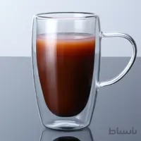 لیوان دوجداره بلند گنجایش 460 سی سی کد 5847