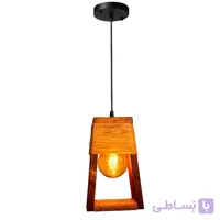 چراغ آویز چوبی مدل R1