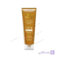 کرم ضد آفتاب رنگی SPF30 سینره فاقد چربی مناسب پوست های حساس