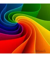 کفپوش سه بعدی آسانسور طرح رنگین کمان