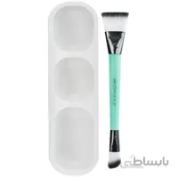 ست براش و ظرف مخصوص ماسک صورت اکوتولز ecotools مدل Muli Maskmates ا EcoTools Multi Mask Mates Kit Full Size