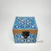 جعبه چوبی مربع ۹×۹ کد bm۱۰