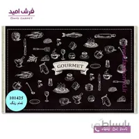فرش ماشینی آشپزخانه 700 شانه طرح خوراکی 1014۲5 کلاریس محتشم