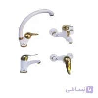 شیراآلات رستاک مدل آیدا سفید طلایی(ارسال رایگان)