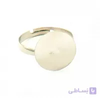 رکاب انگشتر نقره ای مدل rb1002 بسته 2 عددی