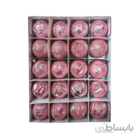 آویز گوی لاکچری بسته 20 عددی مدل STCH235