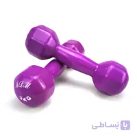 دمبل ایروبیک روکش دار 3 کیلویی MDM