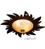 لوستر سقفی کوچک مدل خورشید دارکار کد 326