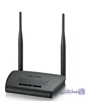 روتر خانگی بی‌سیم زایکسل مدل ان بی جی 418 ان وی2 ا روتر بیسیم زایکسل NBG-418N v2 N300 Wireless Home Router