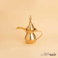 دله برنجی طلایی مدل بغدادی سایز 1