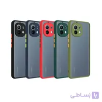 قاب ، کاور پشت مات محافظ لنزدار شیائومی Xiaomi Mi 11 Lite