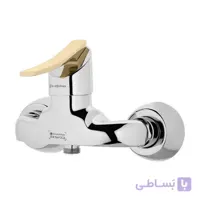 شیر توالت درخشان مدل لوکس گلد