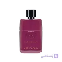 او د پرفیوم زنانه گوچی گلتی ابسولوت حجم 90 میلی‌لیتر ا Gucci Guilty Pour Femme Absolute EDP 90ml