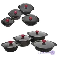 ست قابلمه چدن گرانیتی 10 پارچه استار