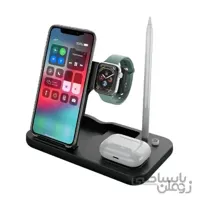 شارژر وایرلس چند کاره مدل ow 01 4in1