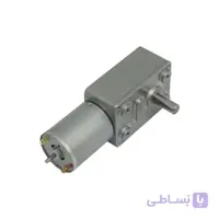 موتور DC گیربکس دار 12 ولت 210RPM ساخت چین ا Partineh.com