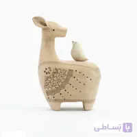 آهو و پرنده