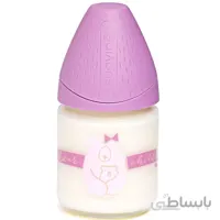 شیشه شیر پیرکس 120 میل بنفش سواوینکس Suavinex