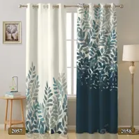 پرده چاپی طرح کلاسیک کد 2058 2057