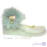 کفش دخترانه لژدار مدل Wedge آبی