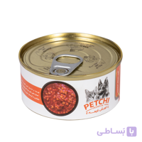 کنسرو غذای حیوانات پتچی مدل خورش قیمه وزن ۱۲۰ گرم