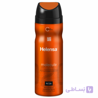 اسپری زنانه هلنسا مدل مولکول Molecule حجم 200 میلی لیتر ا Helensa Molecule Spray For Women 200ml