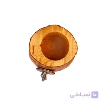 دانخوری چوبی پرنده مدل طبیعی