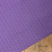 پارچه وال خامه دوزی رنگ بنفش کد 2706