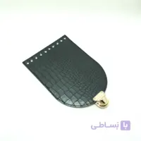 در کیف طرح کروکودیل مشکی 20 در 15 سانت