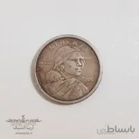 سکه one dollar 2000 D