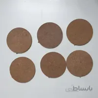 تخته خام زیر لیوانی دایره ساده