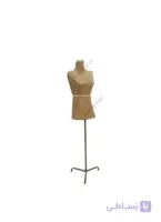 مانکن پایه فلزی پارچه ای سایز ۴۰ کد ۳۴۰۰۲۵