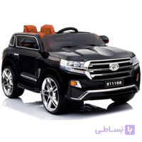 ماشین شارژی لندکروز مانیتور دار متالیک
