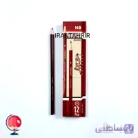 مداد مشکی شهباز بسته 12 عددی کد 250