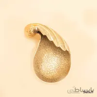 اردو خوری برنجی طلایی مدل حلزونی