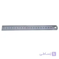 خط کش مدل فلزی سایز 20 سانتی متر