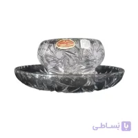 پیاله بوهمیا مدل خورشیدی بسته 12 عددی